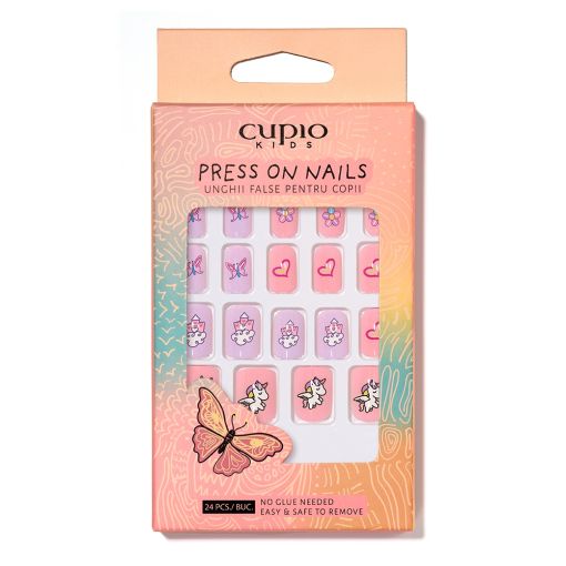 Set künstliche Nägel für Kinder Cupio Kids - Sweet Dreams