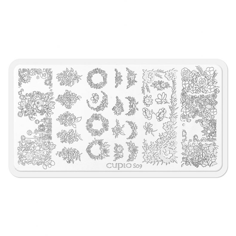 Cupio Stamping Schablone - S09