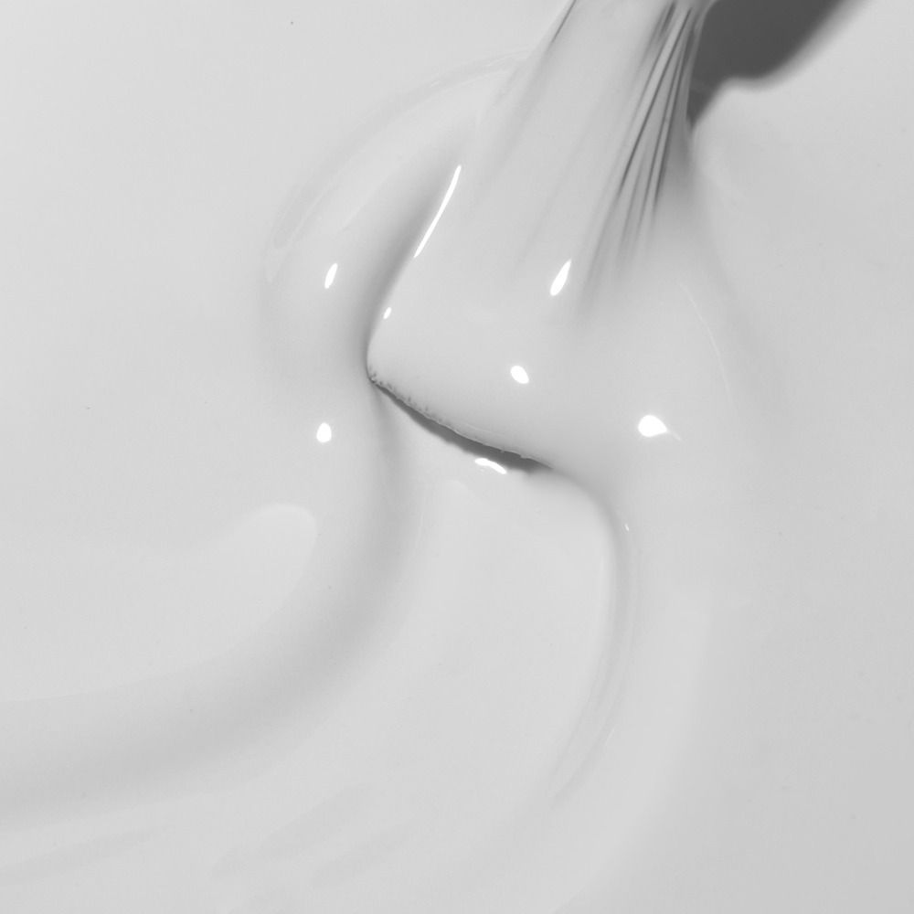 Weiße Geltextur von Cupio Gellack Pure Silence Hema & TPO fr