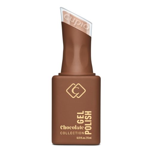 Braunfarbener Gel-Nagellack aus der Chocolate Collection von Cupio, 15ml Flasche