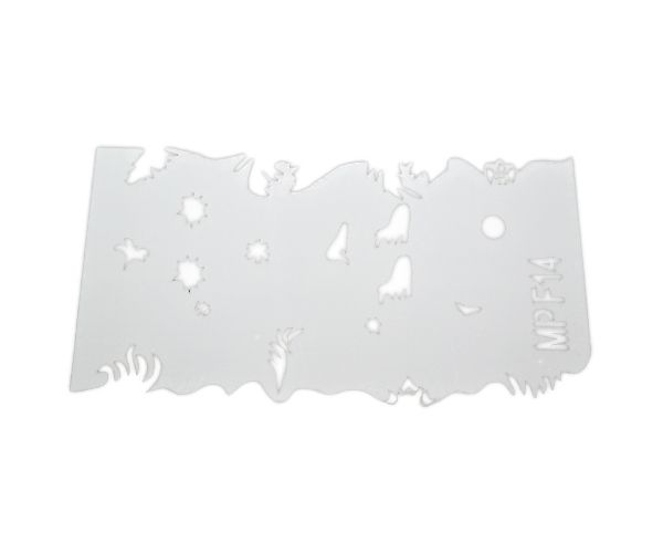 Airbrush Schablone M14