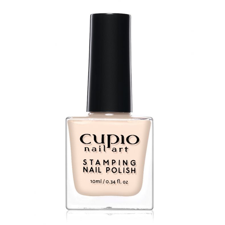 Flasche mit Cupio Stamping Nagellack in Nudefarbe, 10ml für Nail Art