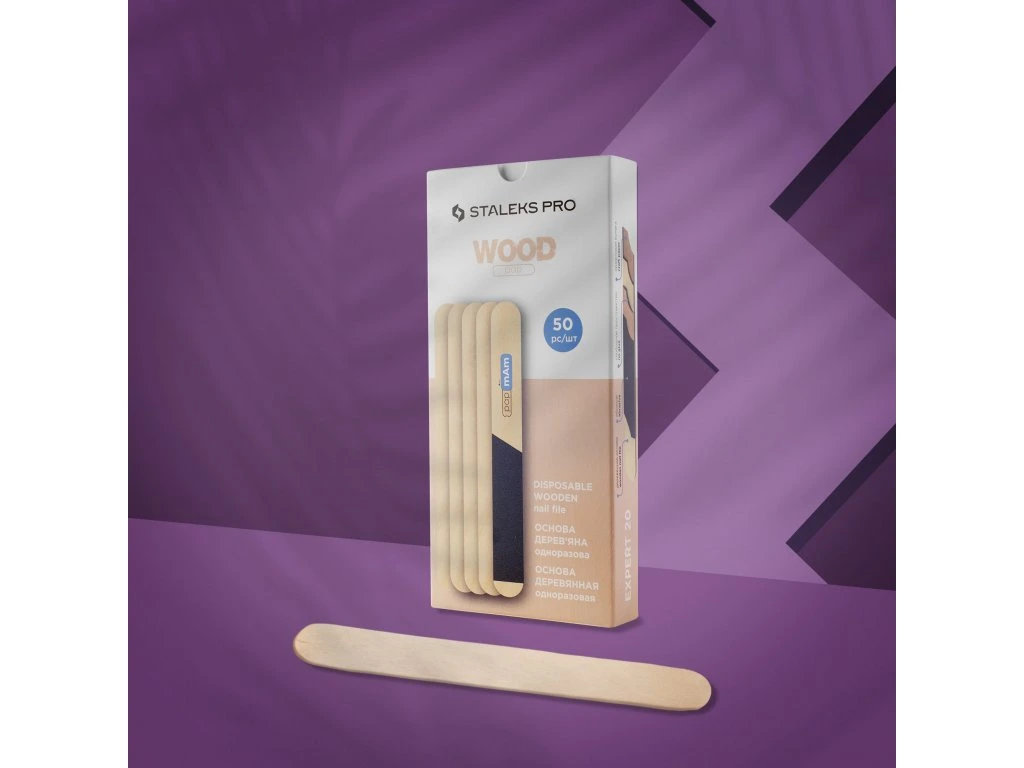 STALEKS EXPERT 20 Einweg Holz Base für DFE-20 Feile