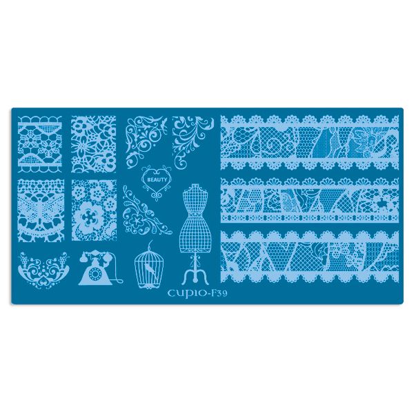 Cupio Stamping Schablone  - F39