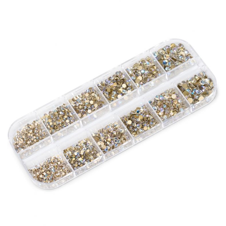 Cupio Nail Art Kristalle Set Splendor Gold