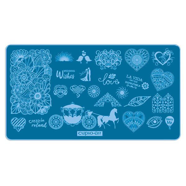 Cupio Stamping Schablone - C07