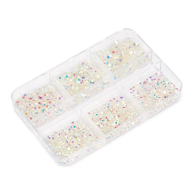 Cupio Nail Art Kristalle Set Missy Clear AB