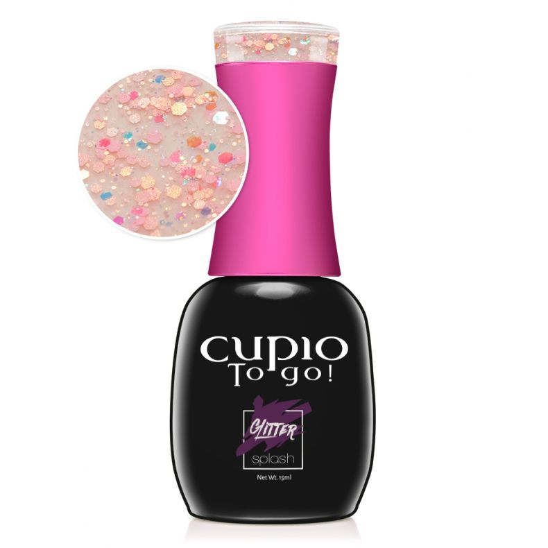 Cupio Gellack Glitter Splash - Candy Shop 15 ml