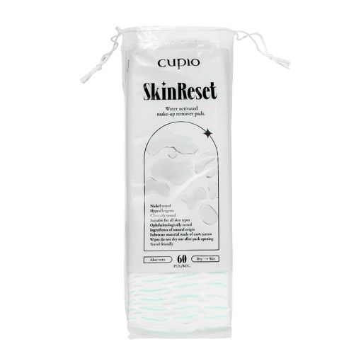 Cupio Bio-Pads mit Gesichtsreinigungsmittelund Aloe Vera SkinReset