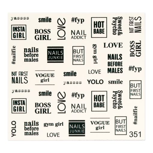 Cupio Femme Force Nageltattoo