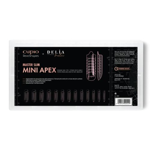 Wiederverwendbare Cupio Master Slim Mini Apex Tips, 260 Stück