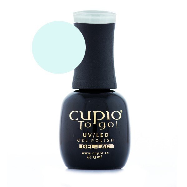 Flasche Cupio To Go! UV/LED Gel Polish - 15 ml in zartem Blau