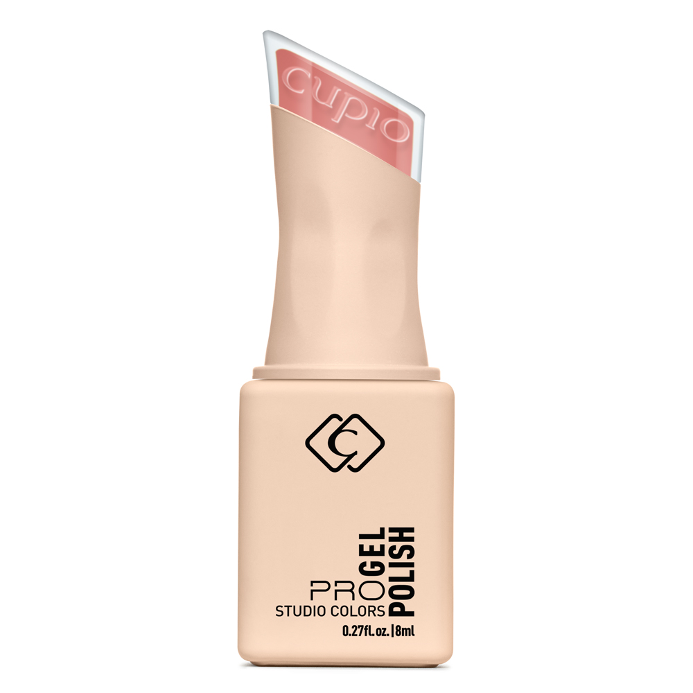 Flasche Cupio PRO Gel Polish Studio Colors UV/LED-Gellack in Nude, 8 ml, freigestellt auf weißem Hintergrund