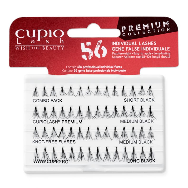 Wimpern ohne Knoten CupioLash Premium - combo