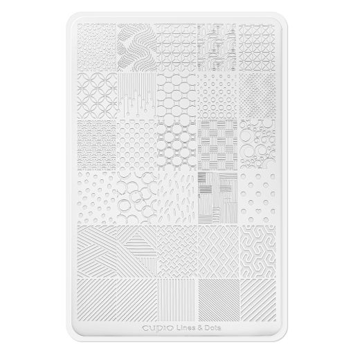 Stempelform Stamping Cupio Master Design -  Lines & Dots