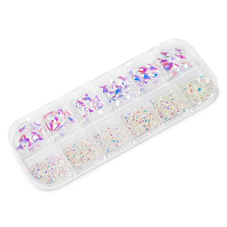 Cupio Nail Art Kristalle Set Brilliant Rainbow