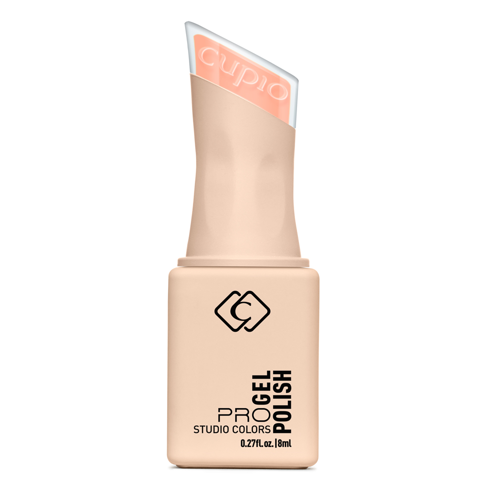Produktbild von Cupio Gellack PRO Studio Colors Peach Mochi 8ml, Gel Polish Flasche in zartem Pfirsich-Nude