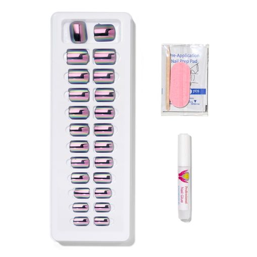 Cupio Diva Kunstnagel-Set – Cold Mirror