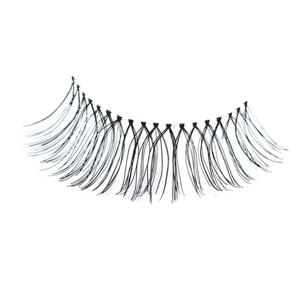 Falsche Wimpern in Schwarz für einen vollen und langen Wimpern-Look