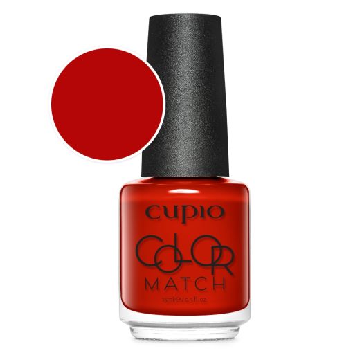 Cupio Color Match Nagellack – Hot Red 15 ml