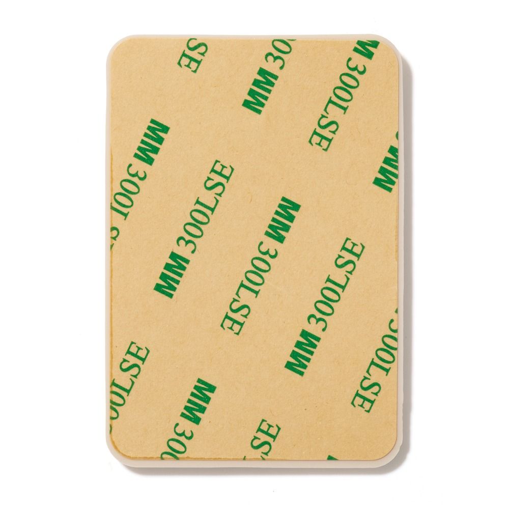 Rückseite des Silikon-Handyhalters Cupio 55 x 80 mm mit 3M 300LSE Klebefläche; ideal für stabile Smartphone-Aufnahmen bei Live-Videos, Nail-Art- und Make-up-Tutorials