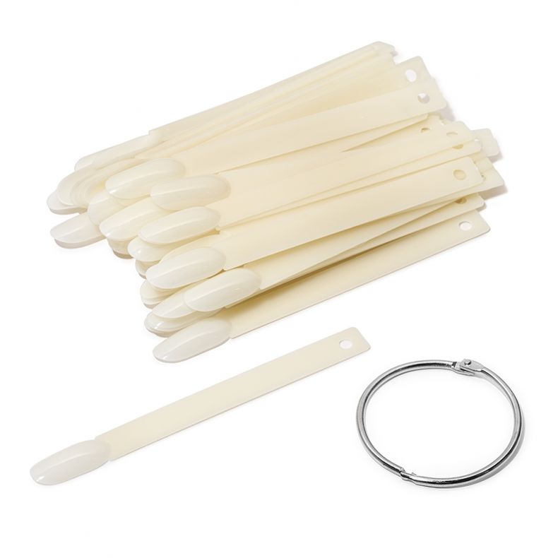 Cupio Ovale Tips Übungsset 50 Stk. natur