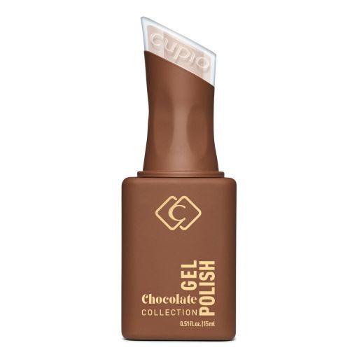 Brauner Gel-Nagellack aus der Chocolate Collection von Cupio, 15ml Flasche