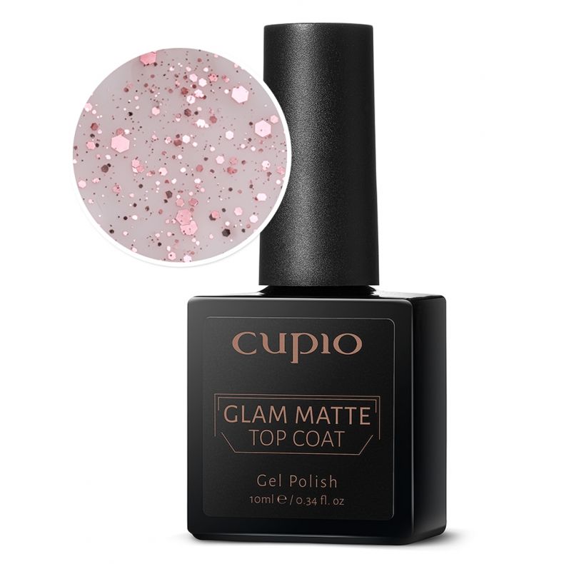 Cupio Top Coat Glam Matte - Sassy