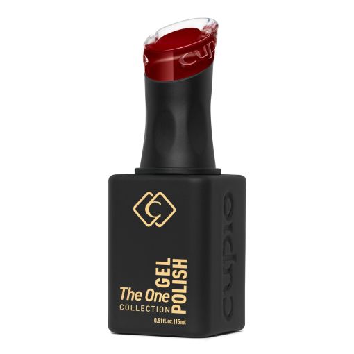 Cupio Gel Polish The One Collection, roter Gel-Nagellack in Flasche