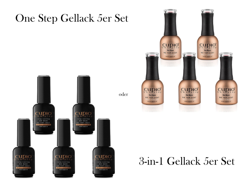 Cupio  Gellack 5er Set - 3-in-1