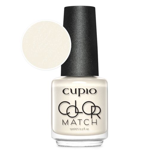 Cupio Color Match Nagellack – Milky White 15 ml