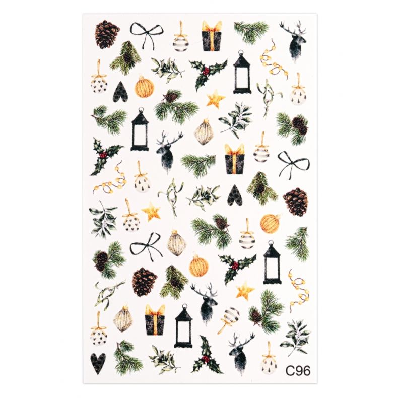 Cupio Magic Winter Nail Art Tattoo C96