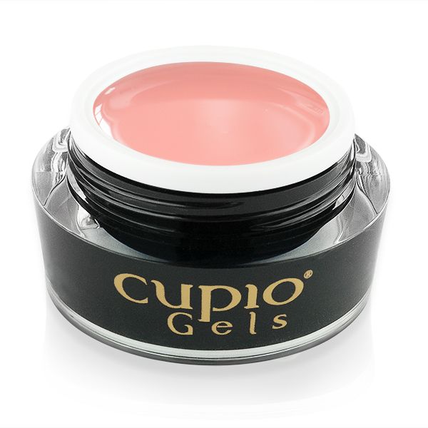 Cupio Gel in einem transparenten Tiegel mit zartem Rosaton
