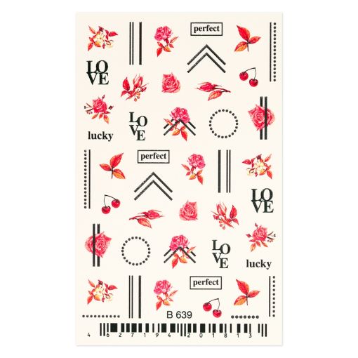 Cupio sunkissed Nageltattoo B639