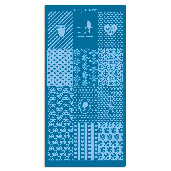 Cupio Stamping Schablone - F09