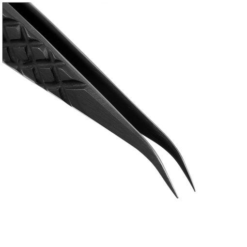 Gebogene Pinzette für Wimpernverlängerungen Cup1611