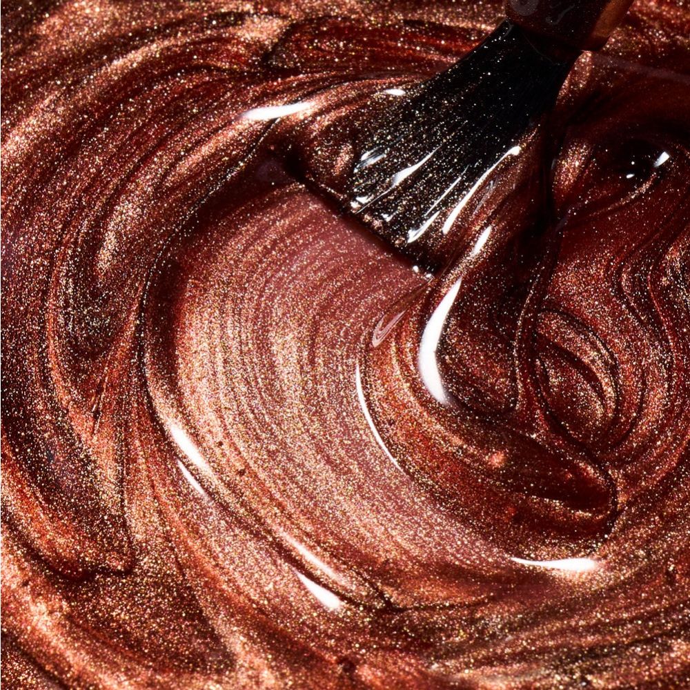 Cupio Gellack Cat Eye Effect X Havana Brown Nahaufnahme