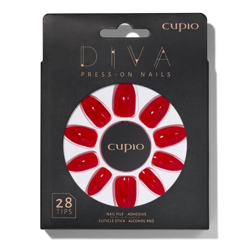 Cupio Diva Kunstnägel-Set – Raspberry