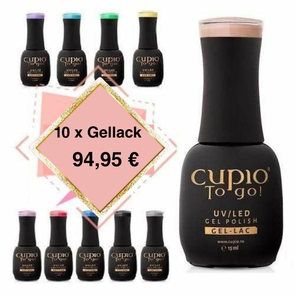 Cupio Gellack Box - 10 Farben
