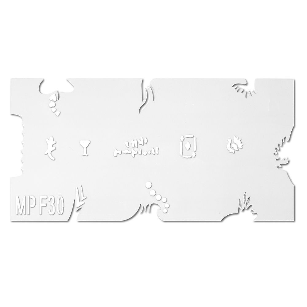 Airbrush Schablone F30