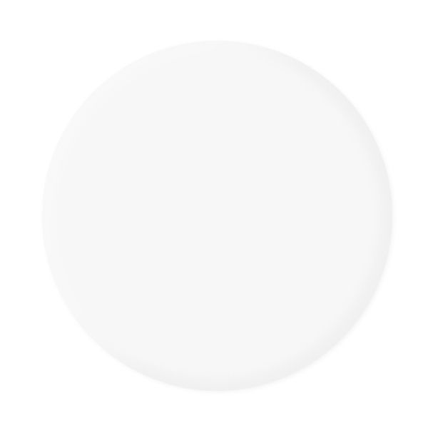 Abbildung einer runden weißen LED-Deckenleuchte in minimalistischer Optik