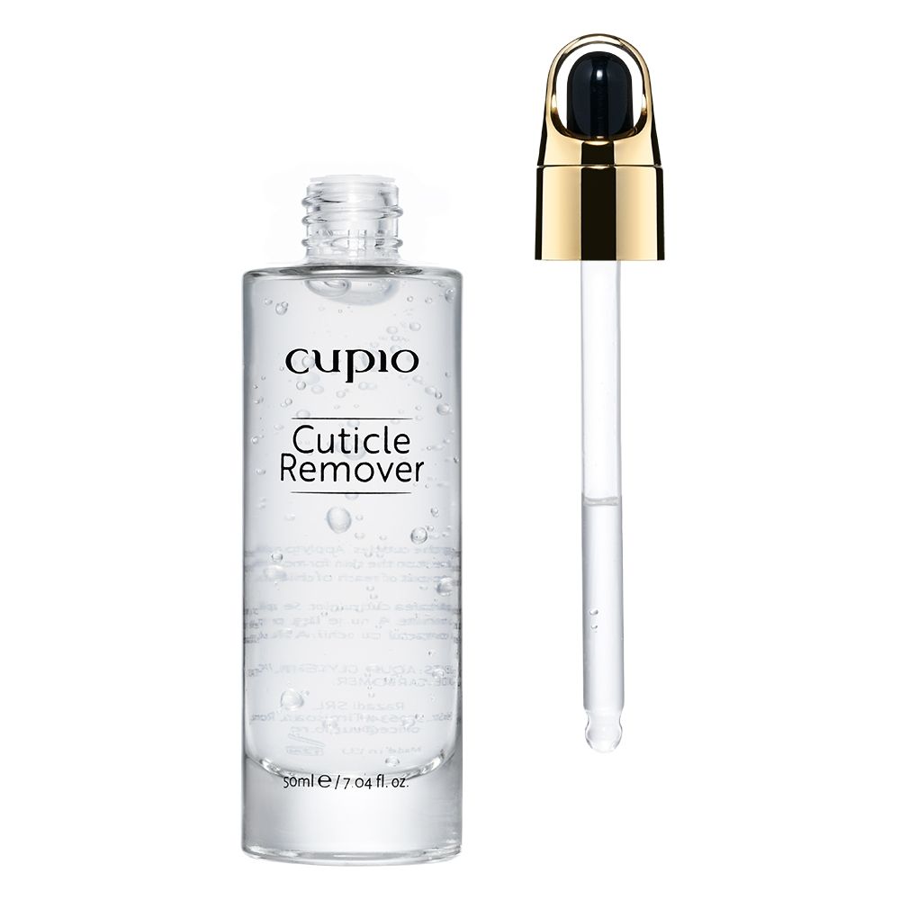 Flasche mit cupio Cuticle Remover Nagelhautentferner, 50ml mit Applikator