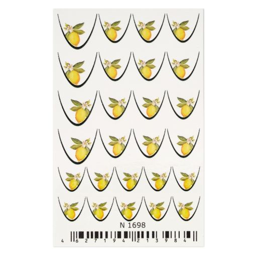Cupio Nageltattoo - Lemon French