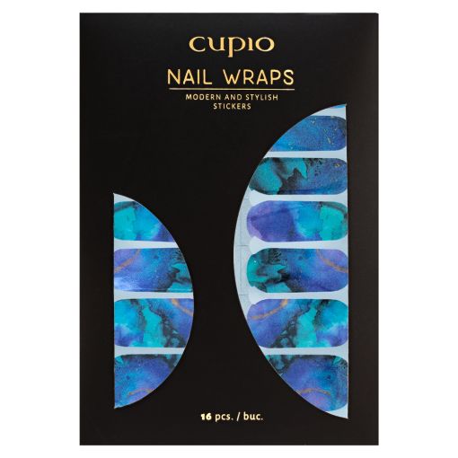 Cupio Nagel Sticker Nail Wrap -Stardust Sparkling