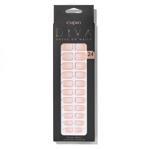 Cupio Diva Kunstnägel-Set – Nude Baby Boomer