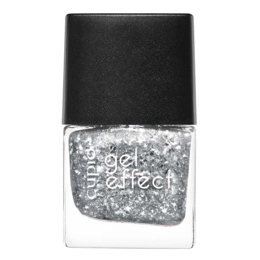 Cupio Gel-Effekt-Nagellack 10 ml –Silver City Spark