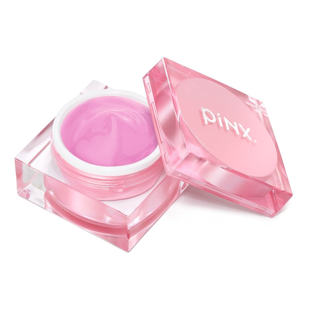 Offene rosa Creme von Pinx. in eleganter Verpackung