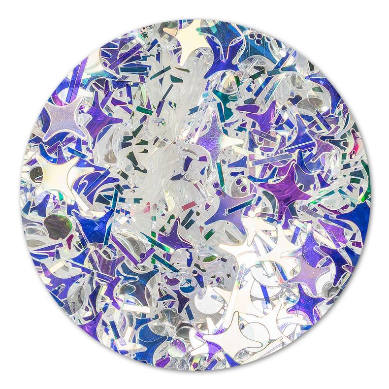 Cupio Pailletten All White #10