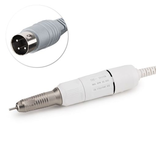 Elektrisches Handstück für Nagelfräser mit Rundstecker
