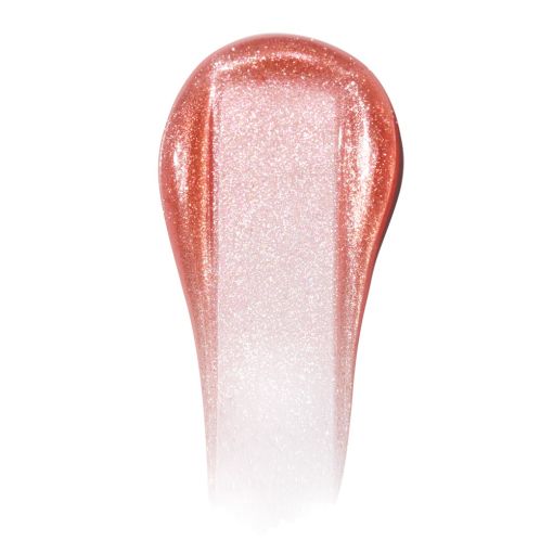 Nahaufnahme der Textur von Ribells Sugar Baby Lippen-Gloss – Peachy Pop 15ml von Cupio, pflegender Lipgloss mit peachigem Glanz und Schimmer für vollere Lippen